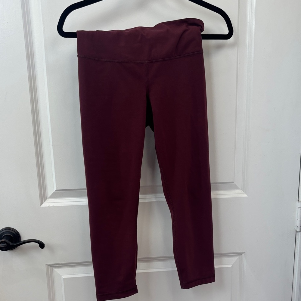 Yogalicious Deep Burgundy red Leggings